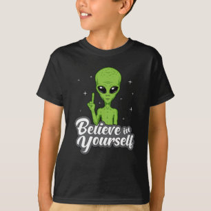 Alien Head Area 51 Ufo Aliens Space Funny Gift T-Shirt