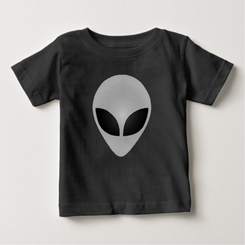 Alien Head Baby T_Shirt