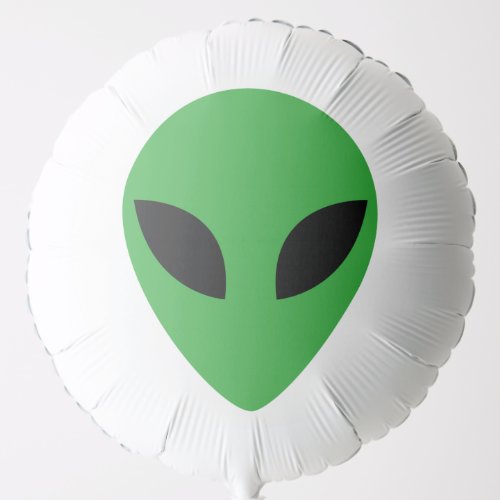 Alien Head Balloon