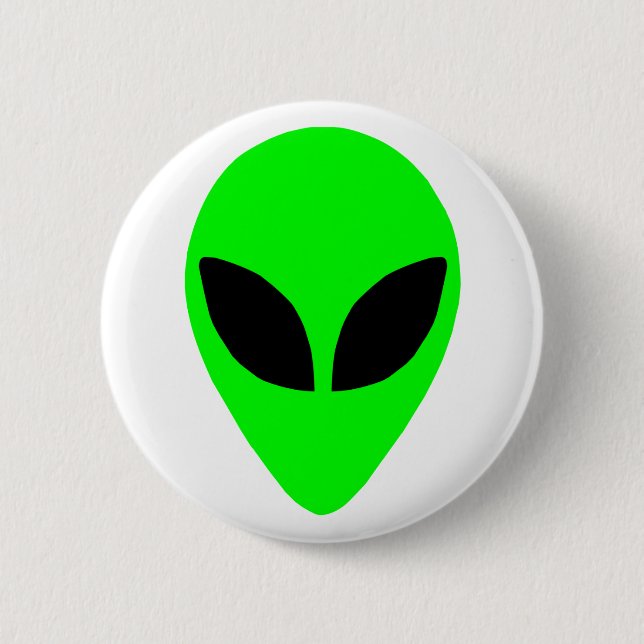 Alien Head Button (Front)