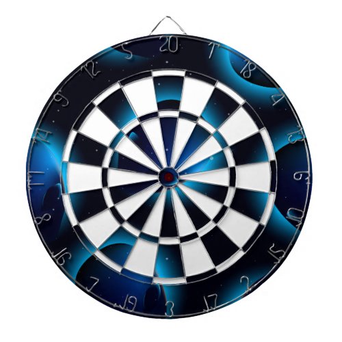 Alien head in space dart board