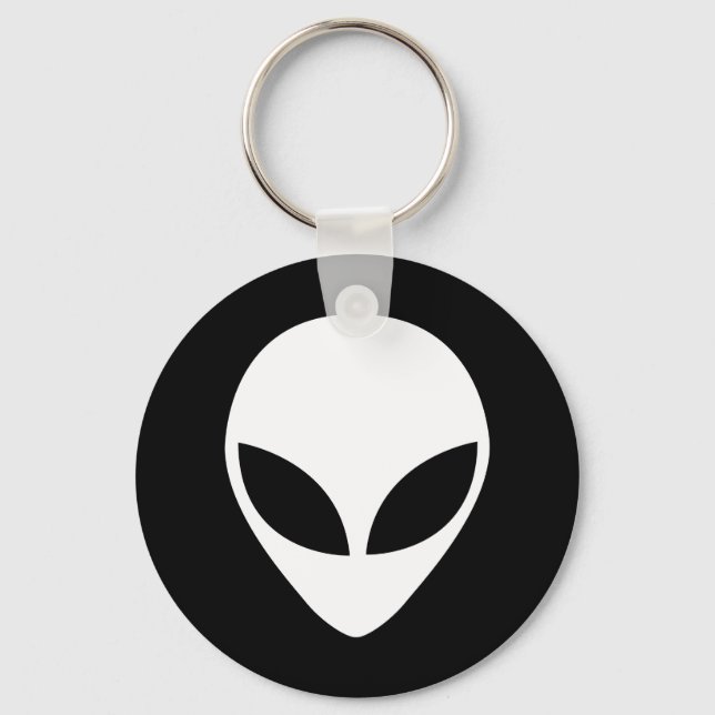 Alien Head Keychain (Front)