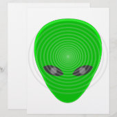 Alien Head Mind Control (Front/Back)