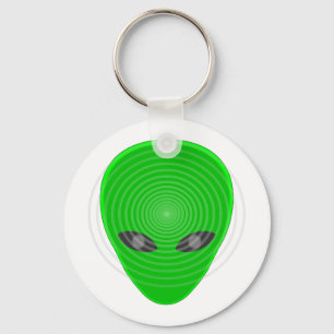 Alien Head Mind Control Keychain