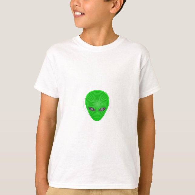Alien Head Mind Control T-Shirt (Front)