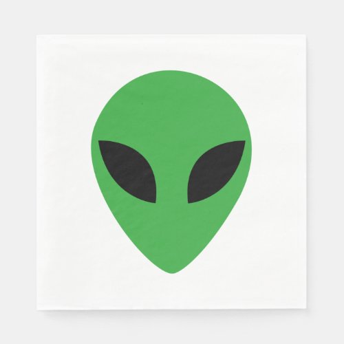 Alien Head Napkins