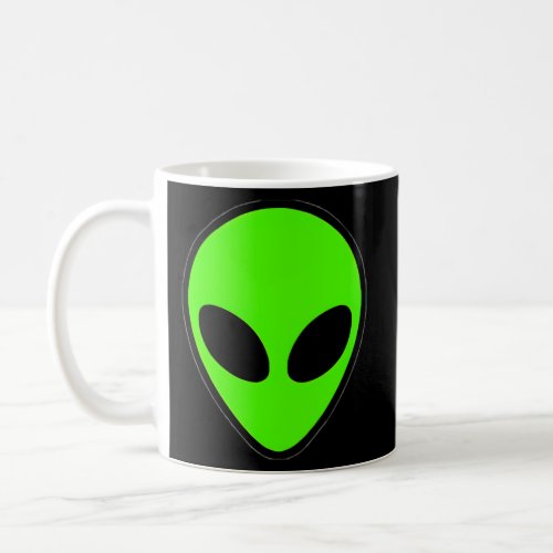 Alien Head Pocket Patch Area 51 Coffee Mug