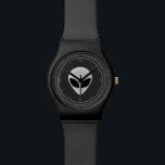Alien Head Wrist Watch<br><div class="desc">Cool Alien Head watch</div>