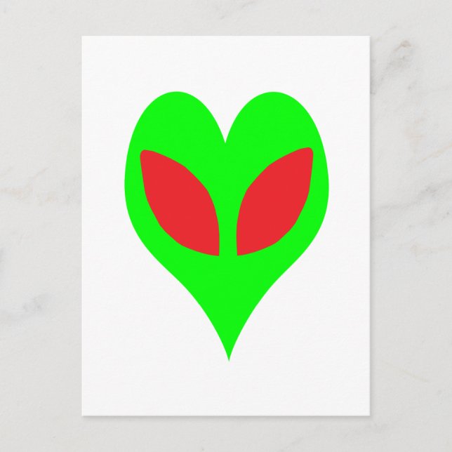 Alien Heart Postcard (Front)
