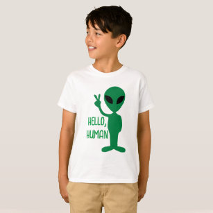  Alien - Hello Human T-Shirt