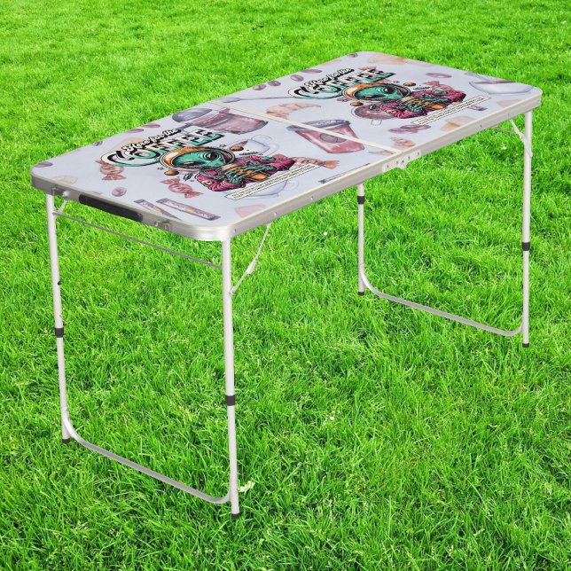 Alien Here for the Coffee Beer Pong Table (Creator Uploaded)