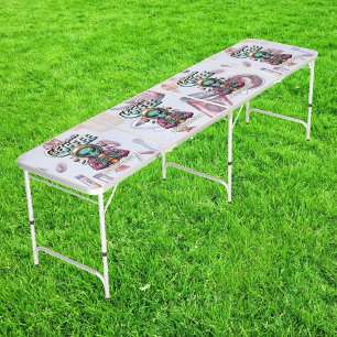 Alien Here for the Coffee Beer Pong Table