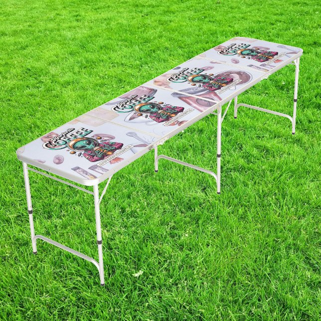 Alien Here for the Coffee Beer Pong Table (Creator Uploaded)