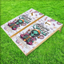 Alien Here for the Coffee