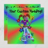 Alien Hippy Square (Front/Back)