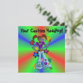 Alien Hippy Square (Standing Front)