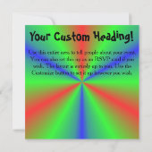 Alien Hippy Square (Back)