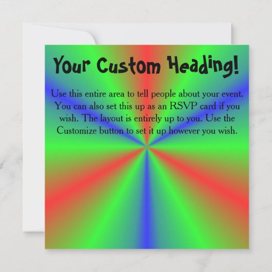 Alien Hippy Square (Back)