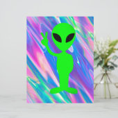 alien hologram (Standing Front)