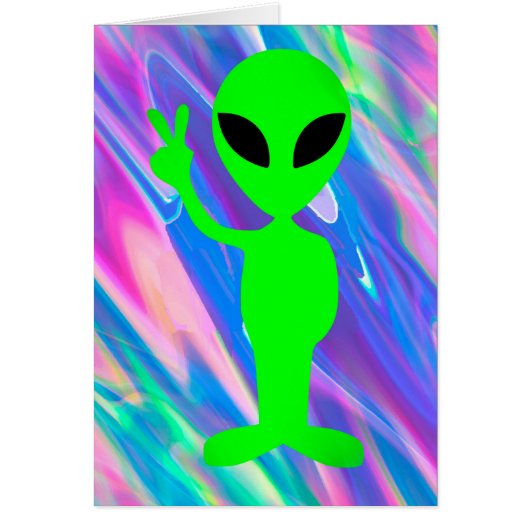 alien hologram cards (Front)