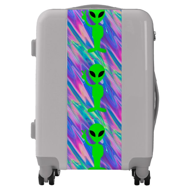 alien hologram luggage (Front)