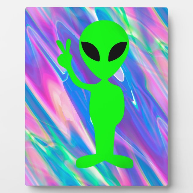 alien hologram plaque (Front)