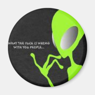 Alien Humor Magnet