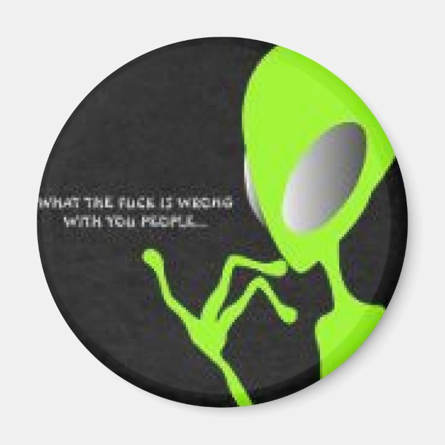 Alien Humor Magnet (Front)