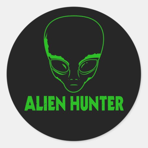 Alien Hunter Sticker