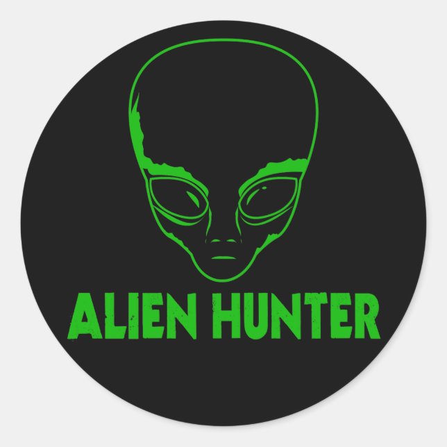 Alien Hunter Sticker (Front)