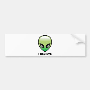 Alien: I Believe Bumper Sticker