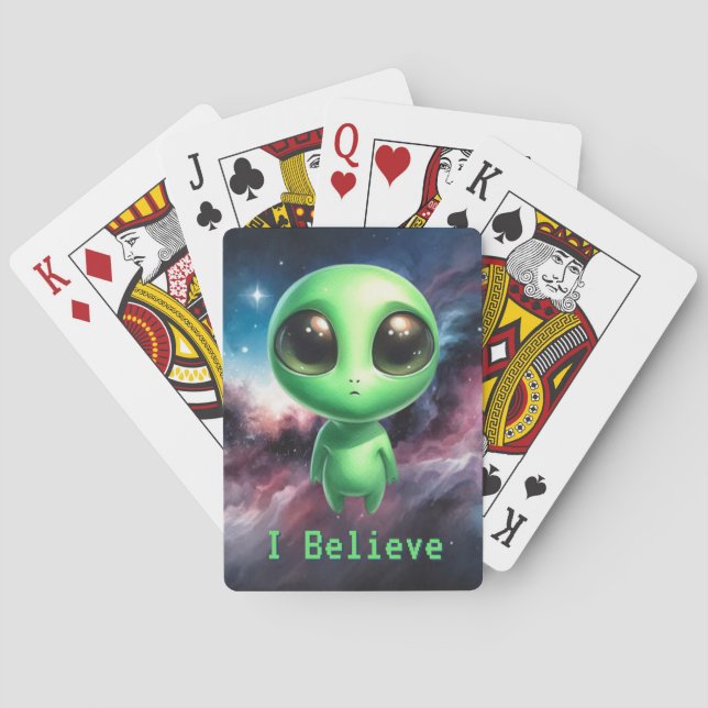 Alien – I Believe   Poker Cards (Back)