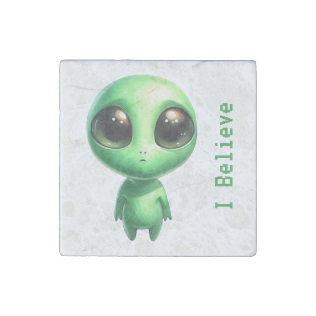 Alien – I Believe   Stone Magnet (Front)
