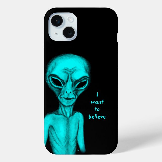 Alien , I want to believe Case-Mate iPhone Case (Back)
