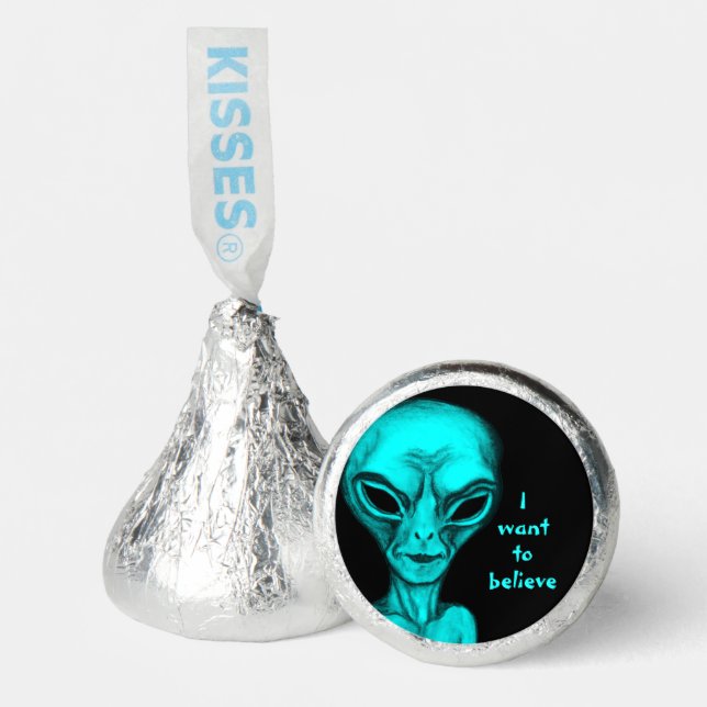 Alien , I want to believe Hershey®'s Kisses® (Front)
