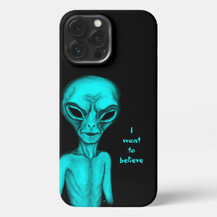Alien , I want to believe iPhone 13 Pro Max Case
