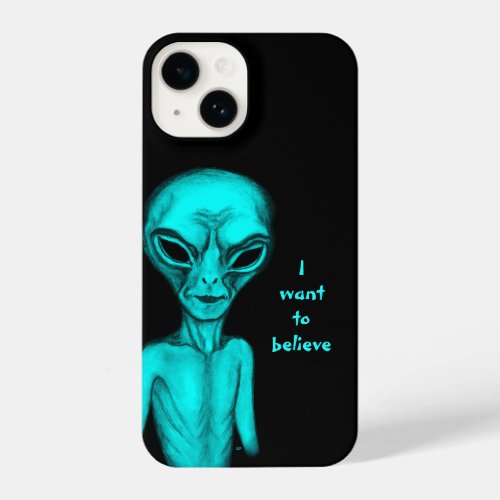 Alien  I want to believe iPhone 14 Case