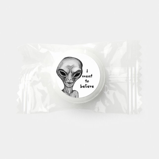 Alien , I want to believe Life Saver® Mints (Front)