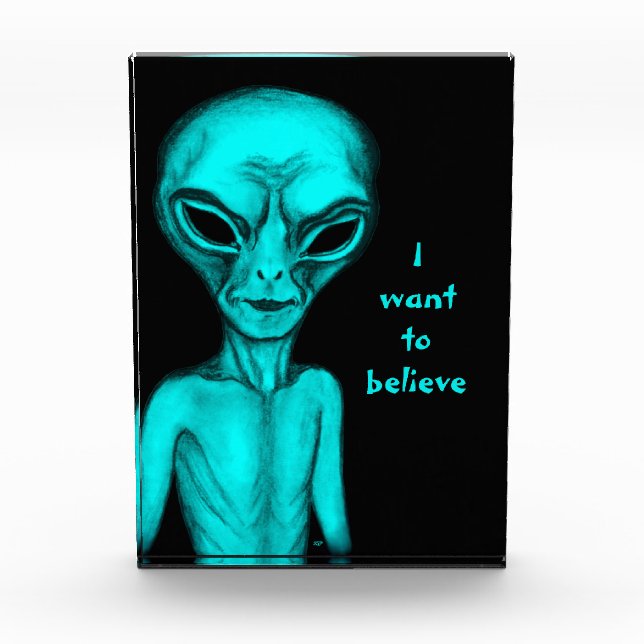 Alien , I want to believe Photo Block (Front)