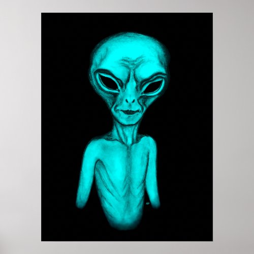 Alien  I want to believe Poster