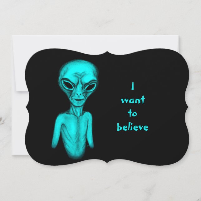 Alien , I want to believe , Save The Date (Front)