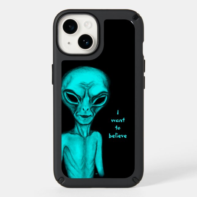 Alien , I want to believe Speck iPhone Case (Front)