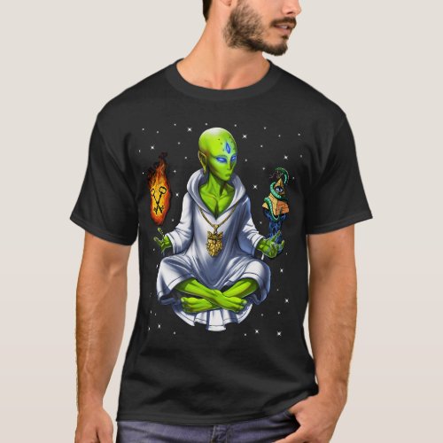 Alien Illuminati Conspiracy T-Shirt
