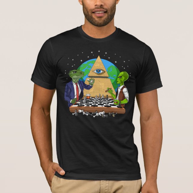 Alien Illuminati T-Shirt (Front)