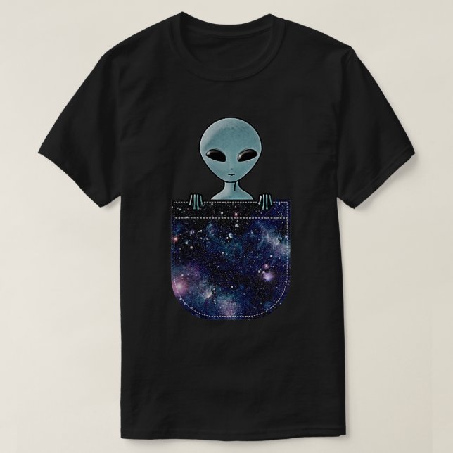 Alien in Your Pocket  T-Shirt (Design Front)