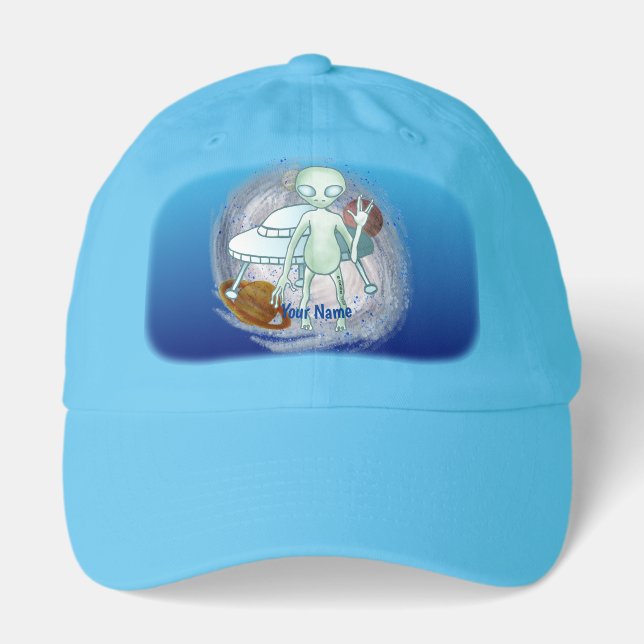 Alien Invader  Hat (Front)