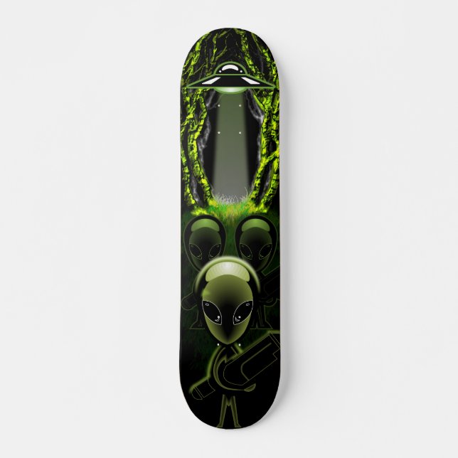 Alien Invaders Skateboard (Front)