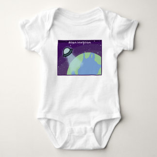 alien invasion baby bodysuit