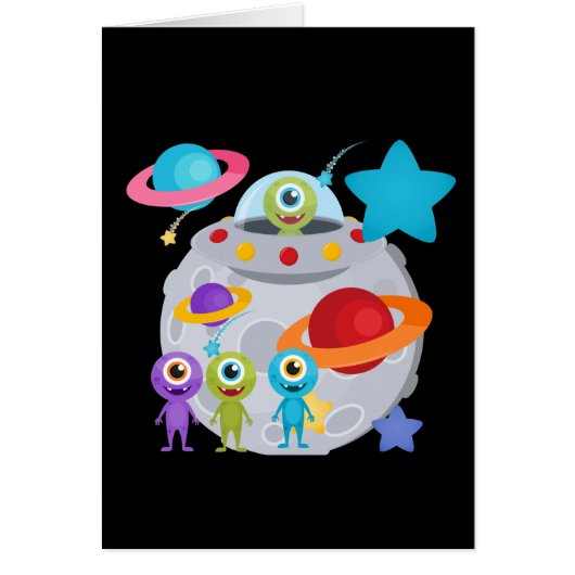 Alien Invasion Cards (Front)