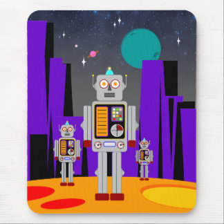 Alien Invasion Mouse Pad